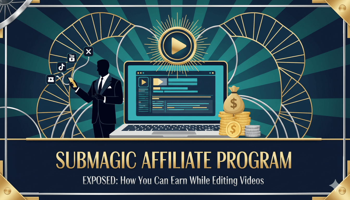Submagic Ai Affiliate Program EXPOSED: How You Can Earn While Editing Videos