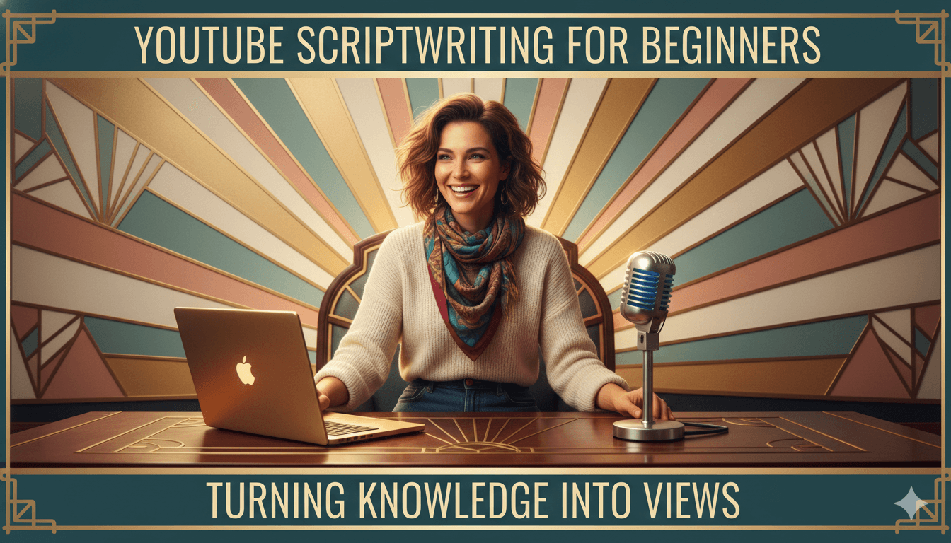 YouTube Scriptwriting for Beginners: Turning Knowledge into Views