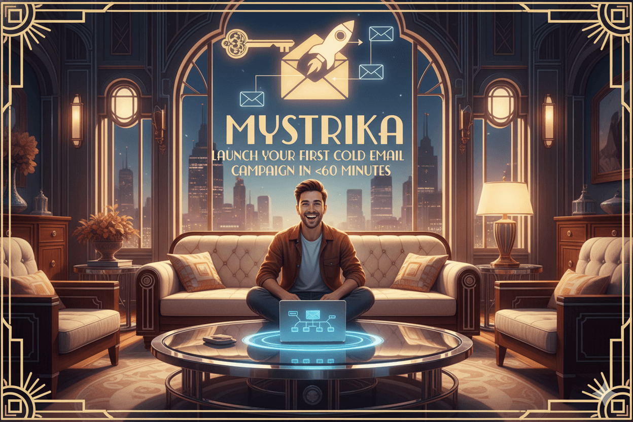 Use Mystrika to Launch Your First Cold Email Campaign in Under 60 Minutes