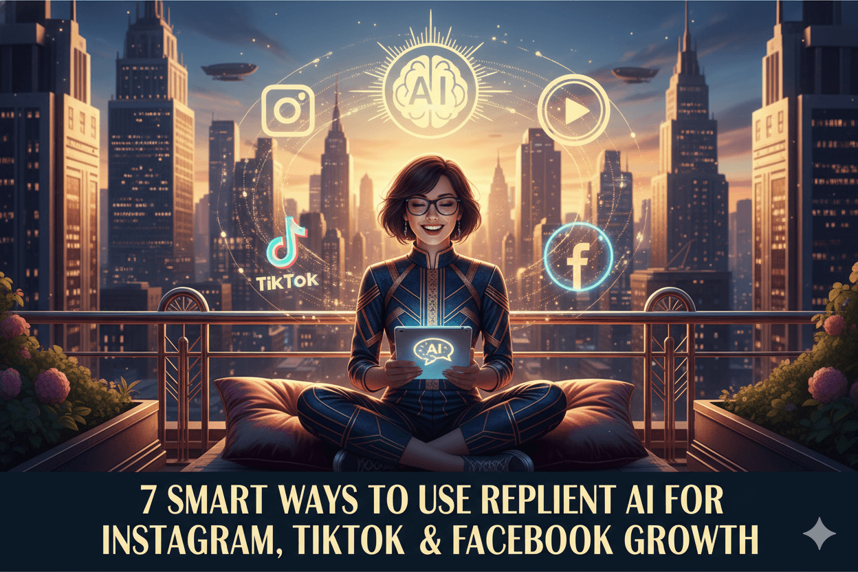 Clever Ways to Use Replient AI for IG, TikTok, & Facebook Growth