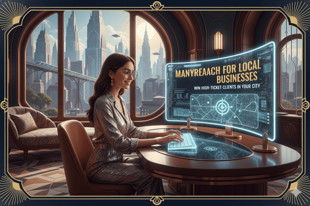 Manyreach for Local Businesses: Win High-Ticket Clients in Your City