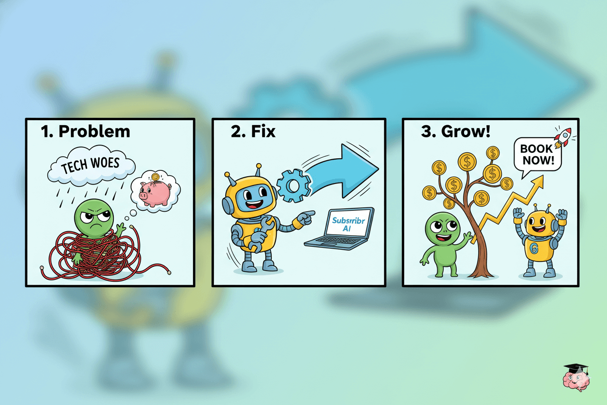 Struggling with a YouTube script, let Subscribr AI enhance your content and boost your business with effective calls to action!