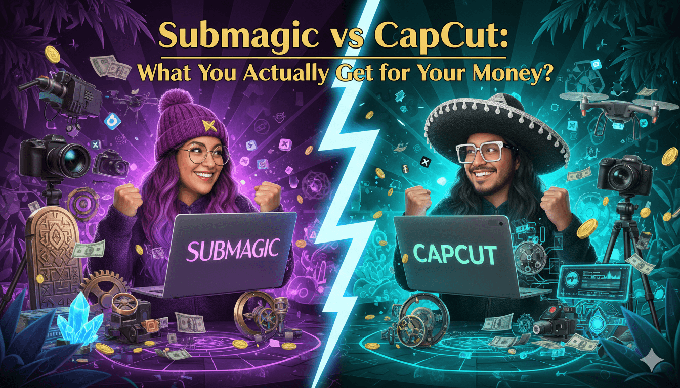 Submagic vs CapCut: ¿Qué obtienes realmente por tu dinero?